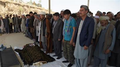 Afghans hold funeral for Shia Muslims killed in Kabul