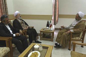 Iranian ambassador to Vatican meets with Ayat. Arafi