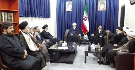 Head of Iranian Seminaries arrives in Syria