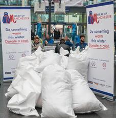 Muslim charity collect 23,000 coats for poor  