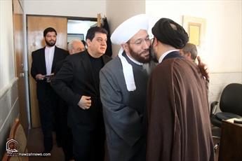 Grand Mufti of Syria visits Qom, meets senior scholars  