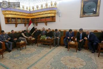 Italian ambassador to Iraq visits Imam Ali Holy Shrine 