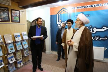 Hamburg Friday Prayer Leader visits Hawzah News Agency