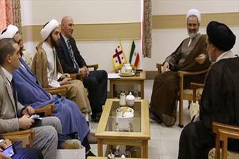 Ayat. Arafi receives Head of Georgian Agency of Religions