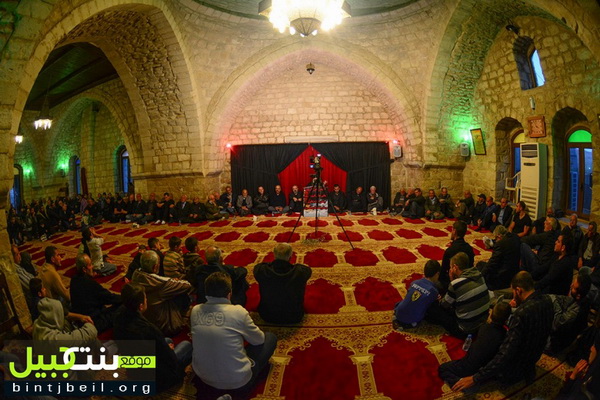 تصاویر/ مجلس حسینی در مسجد الکبیر شهر بنت جبیل لبنان