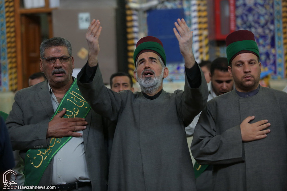تصاویر/ مراسم نداء العقیده خادمان حرم امام حسین(ع) 