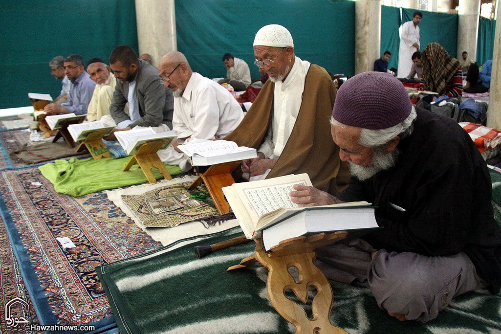 تصاویر/ اعتکاف رمضانیه در مسجد اعظم قم