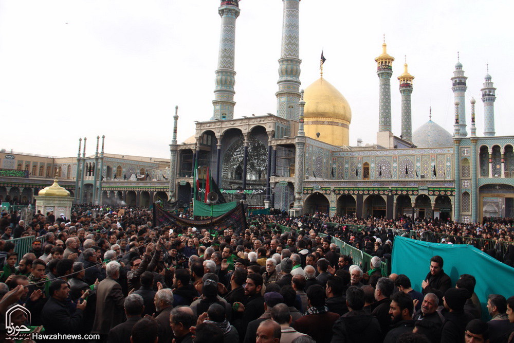 تصاویر/ عزاداری مردم قم در سالروز شهادت امام رضا(ع)