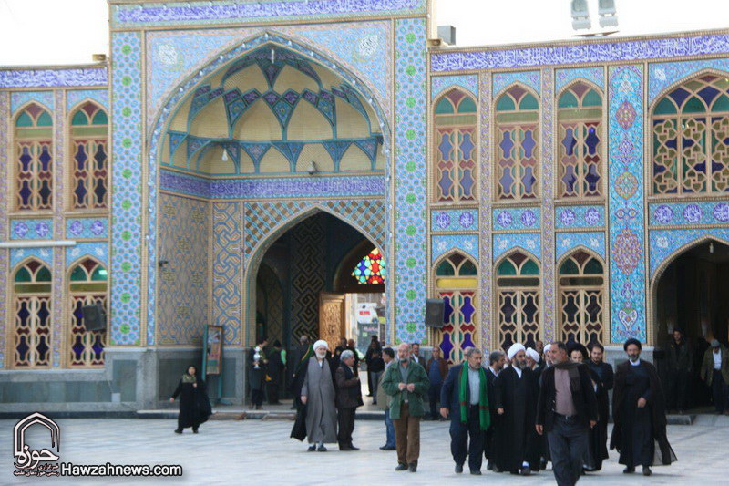 تصاویر/ سفر آیت الله محمدجواد فاضل لنکرانی به شهرستان آران و بیدگل