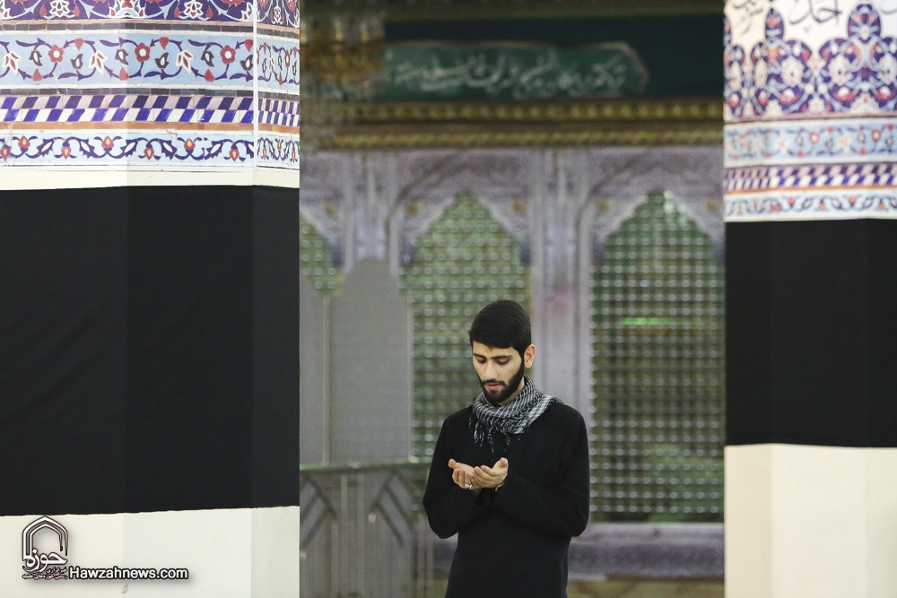 تصاویر/ آئین معنوی میهمانی ملکوت ویژه طلاب مدارس علمیه قم - ۱