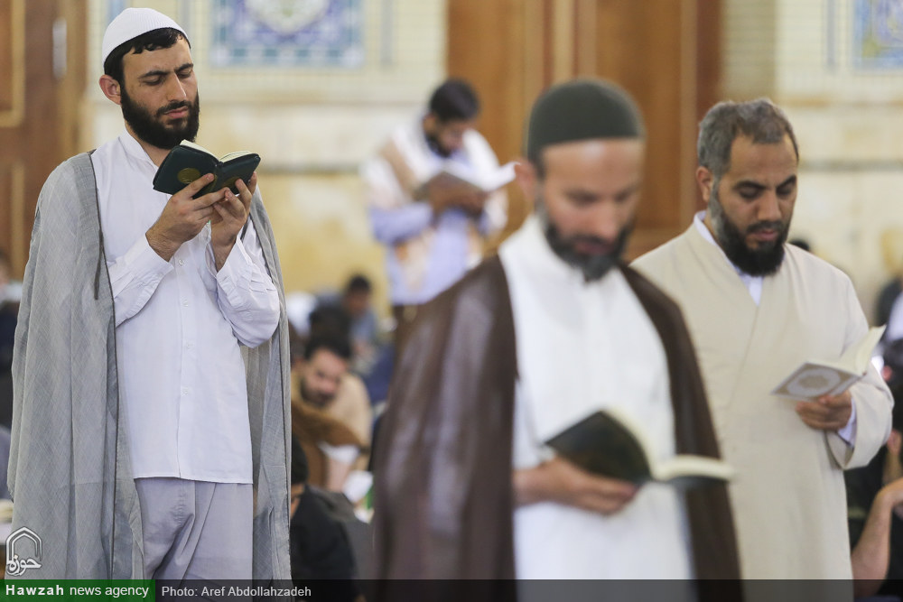 تصاویر/ مراسم اعمال «ام داوود» در مسجد مقدس جمکران