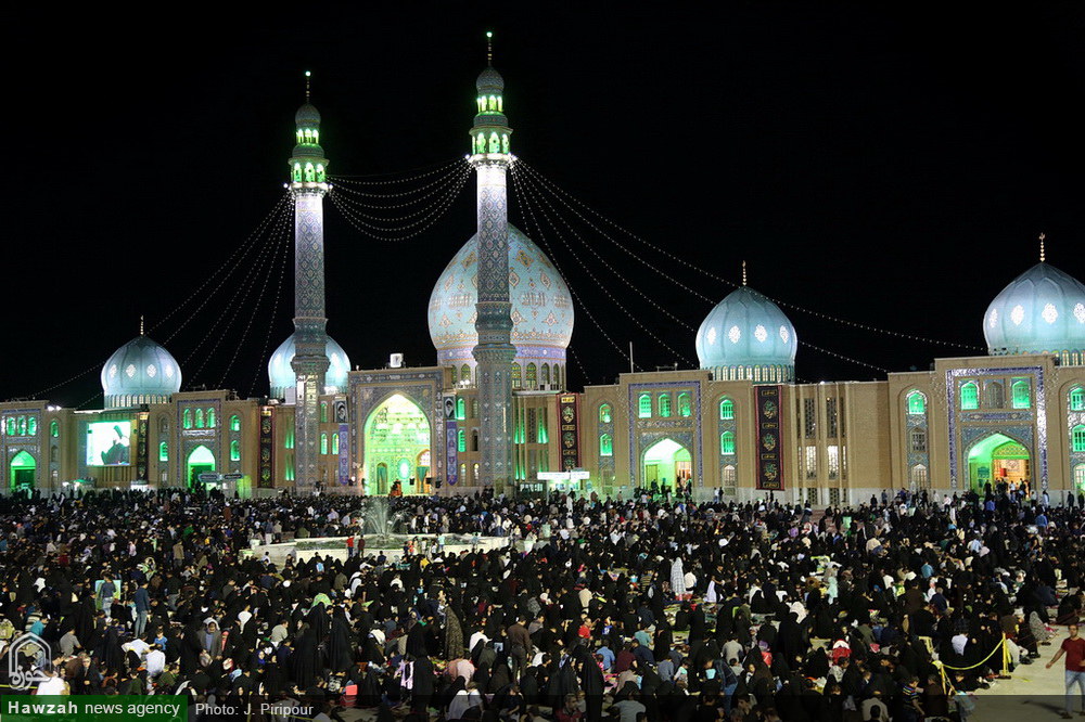 تصاویر/ مراسم احیاء شب نوزدهم ماه مبارک رمضان در مسجد مقدس جمکران