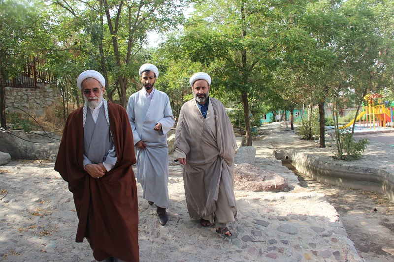 بازدید مدیر و مسئولان حوزه قزوین از دوره «میثاق طلبگی»  به روایت تصویر