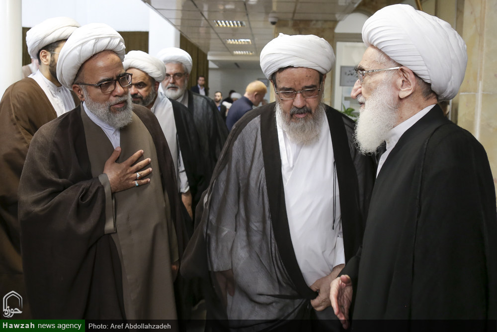 تصاویر/ مراسم ختم همشیره آیت الله العظمی  نوری همدانی 