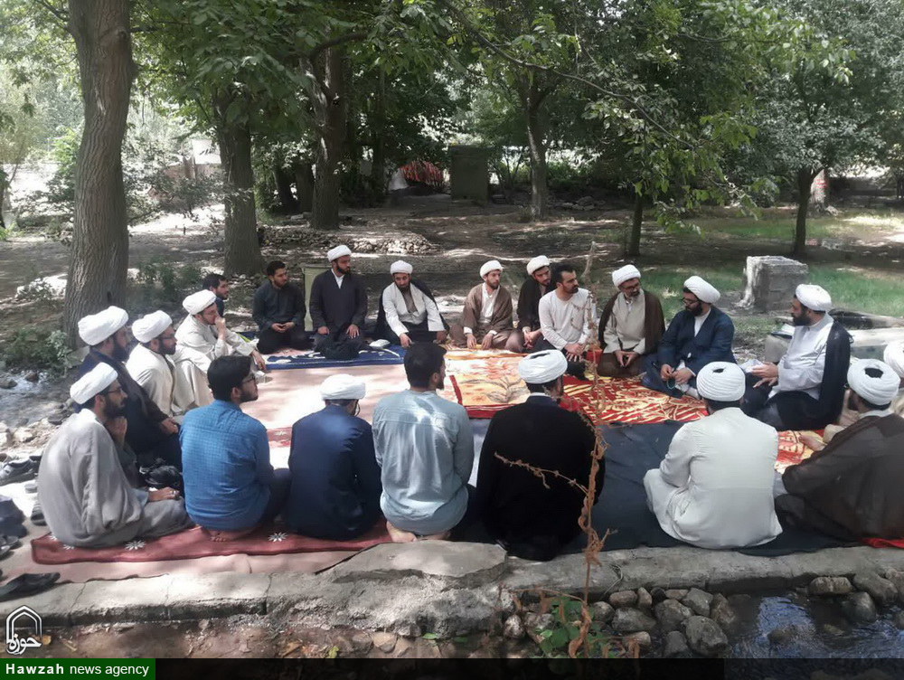  تصاویر/ حضور مسئول مرکز امور صیانتی حوزه در اردوی طرح ارتقایی حوزه کرمانشاه 