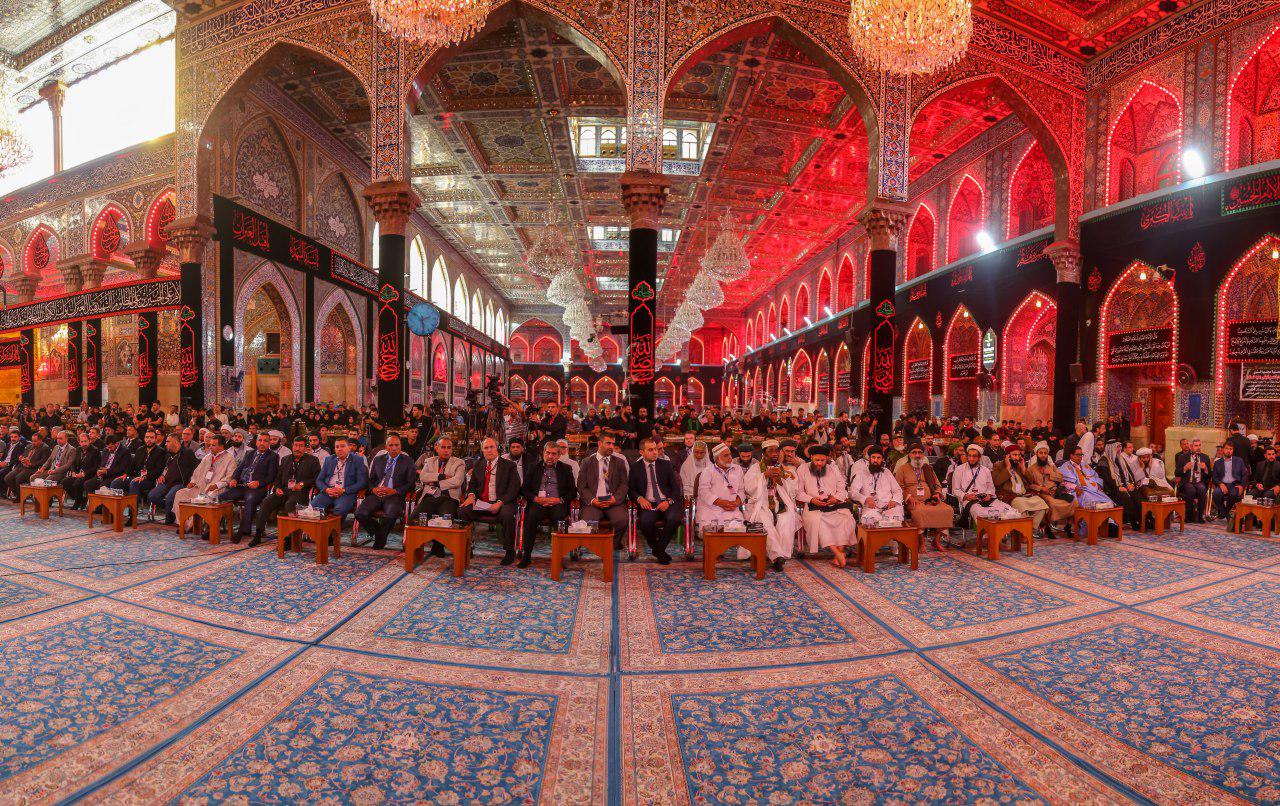 تصاویر/ آغاز به کار جشنواره بین المللی"تراتیل سجادیه"با حضور شخصیت های جهانی در کربلا