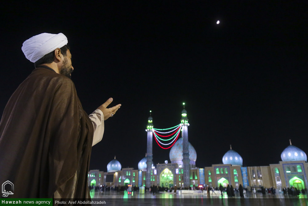 تصاویر/ همایش تجدید بیعت طلاب و روحانیون با امام زمان(عج) در مسجد مقدس جمکران