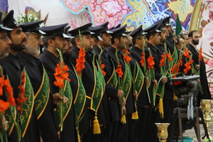 خطبه خوانی خادمان کریمه اهل بیت(س) برگزار شد