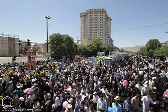 برگزاری راهپیمایی روز قدس در ۳۷ شهر استان بوشهر