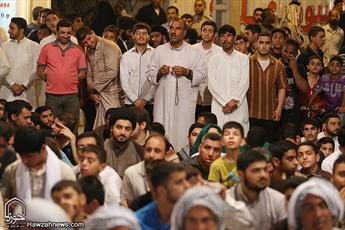 تصاویر/ عمامه گذاری طلاب عرب زبان منطقه کوی علوی اهواز