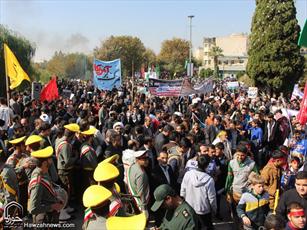 برگزاری راهپیمایی ۱۳ آبان در ۷۲ نقطه استان فارس