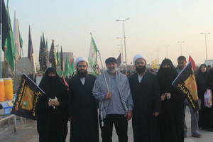 دو روحانی دوقلو در پیاده روی اربعین+عکس