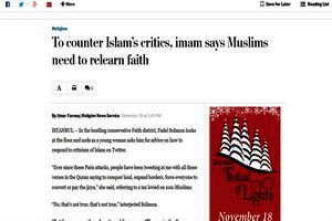 مسلمانان باید اسلام را بهتر بشناسند/ تاریخ اسلامی همیشه قابل دفاع نیست