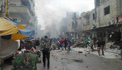 انفجار خونین در زینبیه سوریه/ ۲۲ شهید و دهها زخمی