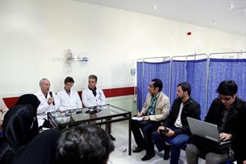 استقرار تیم های پزشکی در دارالشفای حضرت مهدی (عج) مسجد جمکران