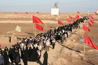 شرکت بانوان طلبه لرستانی در طرح«خادمان شهدا»