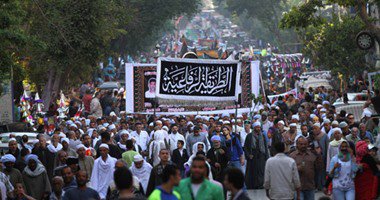 جشن سالانه طریقت رفاعیه در مصر برگزار شد
