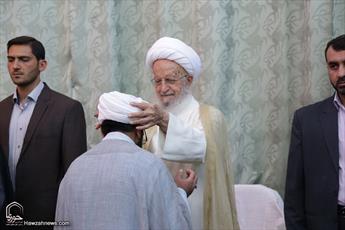 تصاویر/ مراسم عمامه گذاری طلاب در سالروز ولادت امیر المومنین علی(علیه السلام)