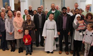 نماز صلح و همبستگی مسلمان و مسیحیان در انگلیس