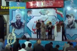فیلم/ گرامیداشت شهید مدافع حرم در خوزستان