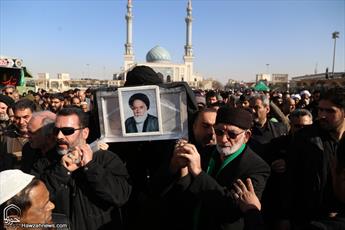 تصاویر/ مراسم تشییع و خاکسپاری پیکر آیت الله شاهرخی