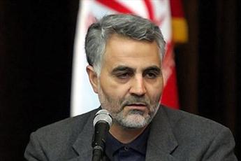 تبيين آخرين وضعيت منطقه توسط سردار سليماني در اجلاسيه جامعه مدرسين و علماي بلاد