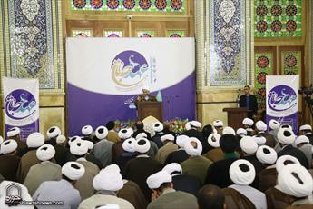تصاویر / همایش «عهد جانان» تجدید عهد طلاب با بقیه الله الاعظم(عج)