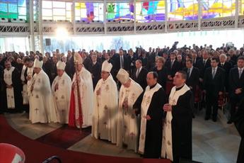 مسیحیان لبنان عید میلاد حضرت مسیح(ع) را جشن گرفتند