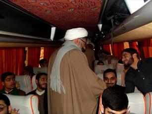 اعزام طلاب نخبه  بوشهر به عتبات عالیات