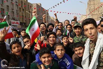 تصاویر/ راهپیمایی ۲۲ بهمن در اهواز