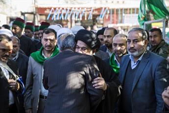 مراسم بزرگداشت شهدای عراق در کربلا برگزار شد+ تصاویر