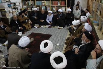 تصاویر/ نشست طلاب و فضلای شهرستان فیروزکوه