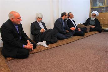 سفیر ایران در بغداد با آیت الله العظمی بشیر النجفی دیدار کرد
