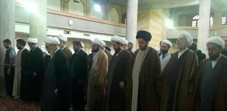 واکنش استاد درس خارج حوزه علمیه مشهد در هنگام وقوع زلزله