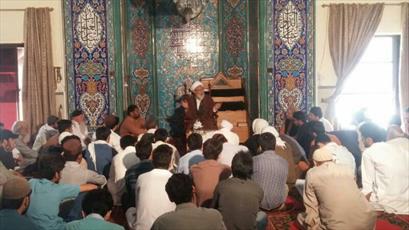 مراسم معنوی اعتکاف رجبیه در اسلام آباد پاکستان