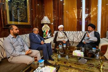 رئیس اوقاف ایران و تولیت آستان علوی دیدار کردند