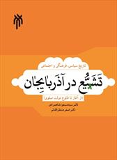 تاریخ سیاسی، فرهنگی و اجتماعی تشیع در آذربایجان