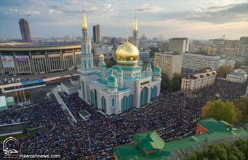 تصاویر/ عید سعید فطر در روسیه و آسیای مرکزی