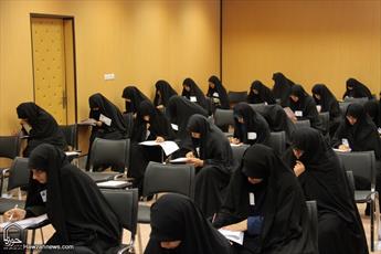 آزمون  سطح ۳ حوزه  خواهران در خراسان شمالي برگزار شد