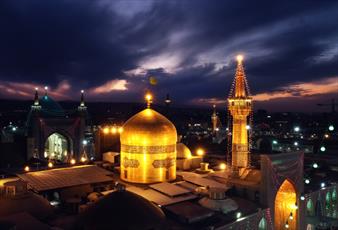 حضور کاروان راهیان عاشورای آذربایجان شرقی در مشهد مقدس